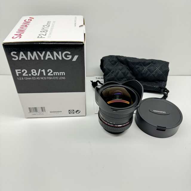 SAMYANG 12mm F2.8 ED AS NCS FISH-EYE [ソニーα用]用 [アウトレット展示品]F2.8/12mm