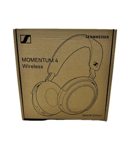 [アウトレット未開封品]ゼンハイザー(Sennheiser) ワイヤレスヘッドホン bluetooth MOMENTUM 4 Wireless ブラック 高性能ドライバー ノイ