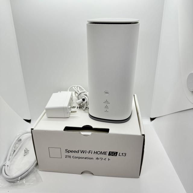 ルーター・ネットワーク機器 KDDI Speed wifi  5G L13 ZTR02 Speed Wi-Fi HOME 5G L13 ZTR02 | データ通信端末 | au