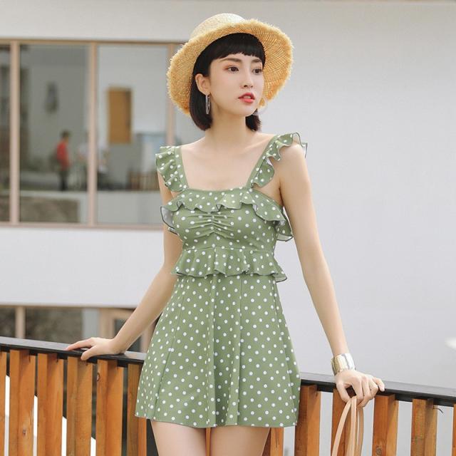 水着 レディースビギニ ワンピース水着 体型カバー 大きいサイズ ワンピース かわいい 春夏新作の通販はau Pay マーケット Lunetta