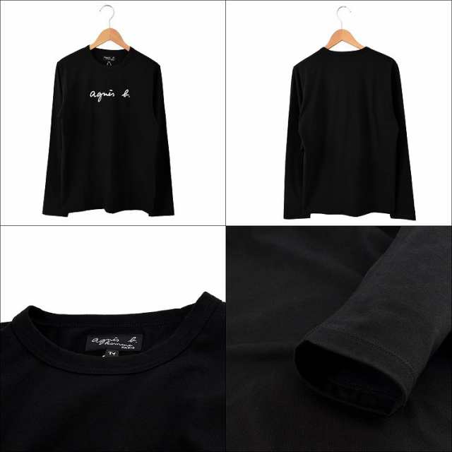 アニエスベー Tシャツ メンズ ロング ロンT シャツ コットン 100