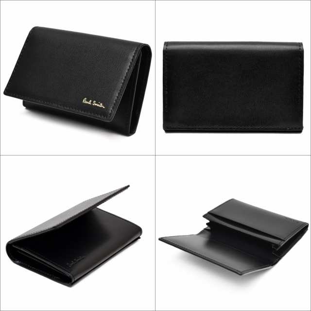 [名入れ対応] ポールスミス カードケース レザー シティエンボス P303 ショップバッグ付き メンズ ブランド 本革 名刺入れ Paul  Smith プ｜au PAY マーケット