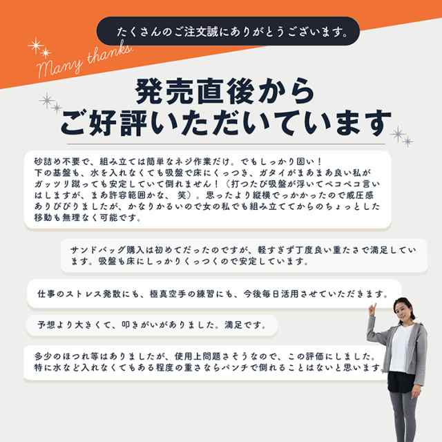 極真空手サンドバック　自立型