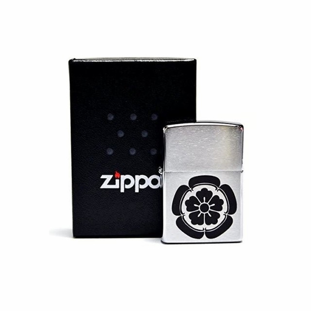 ジッポー ZIPPO ライター #200 クロームサテーナ 織田木瓜 織田信長