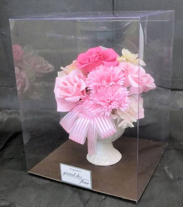 シャンボンドフルール 日本製レッドローズ 石鹸　お花 　ソープフラワー　プリザーブドフラワーの通販は