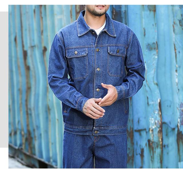 TOMWORKS 濃紺デニム上下セットアップ TOMWORKS 濃紺デニムジャケット 上下セットアップ 冬新作】作業着