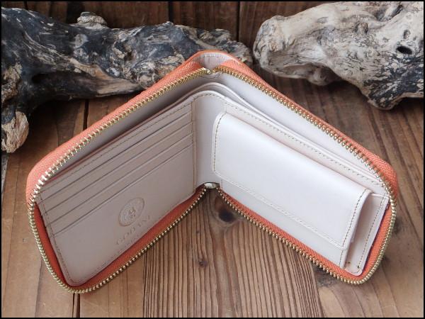 ゴダン 財布 GODANE シャムクロコダイル センターベリー 折財布 ビルフォード spsw 1207 Orange オレンジ ワニ革 メンズ レディース_7