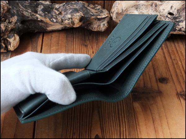 GODANE ゴダン  ミニ カイマン クロコダイル短財布 折財布　spcw8009cpbk ダークグリーン 　　DarkGreen インサイドTAN GODANE ゴダン ミニ カイマン クロコダイル短財布 折財布 spcw8009cpbk