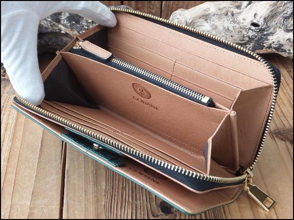 ★新品★ゴダン★8036 ★クロコラウンドファスナー長財布 ☆新品☆ゴダン☆8036 ☆クロコラウンドファスナー長財布