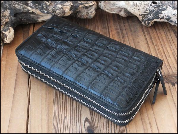 GODANE正規販売代理店 ゴダン カイマン クロコダイル テール ダブルW  