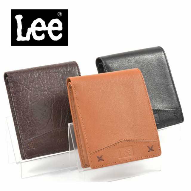 Lee リー 本革二つ折り財布 メンズ ウォレット 全3色 メンズ財布 レディース財布 プレゼント 短財布 折財布 の通販はau Pay マーケット Grans