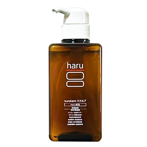 haru 黒髪スカルプ シャンプー 400mL（約2ヶ月分）柑橘系の香り