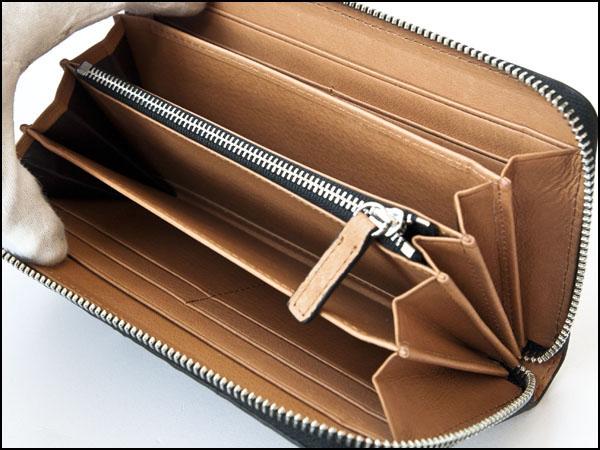 GODANE ゴダン カイマンクロコベリーラウンドファスナー長財布