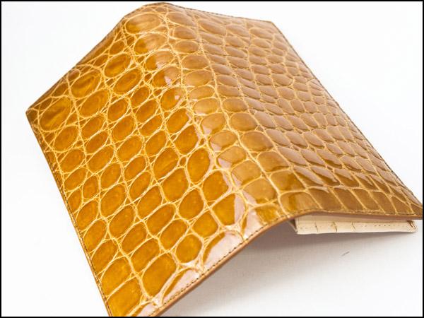 Godane ゴダン 最高級 シャムクロコダイル長財布 Spcw Camel キャメル ワニ革 一枚革クロコダイル 革品質保証書付の通販はau Pay マーケット Grans