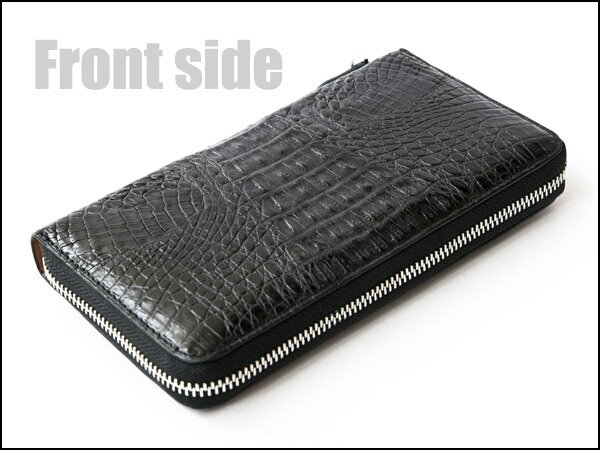 GODANE正規販売代理店 送料込  GODANE　 ゴダン  Dフック付ラウンドファスナー カイマンクロコ