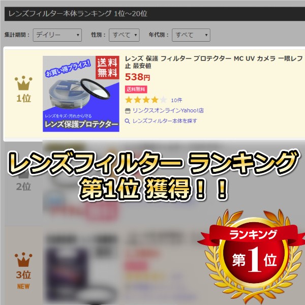 レンズ 保護 フィルター プロテクター Uv カメラ 一眼レフ キズ 汚れ 防止 最安値の通販はau Pay マーケット リンクスオンライン