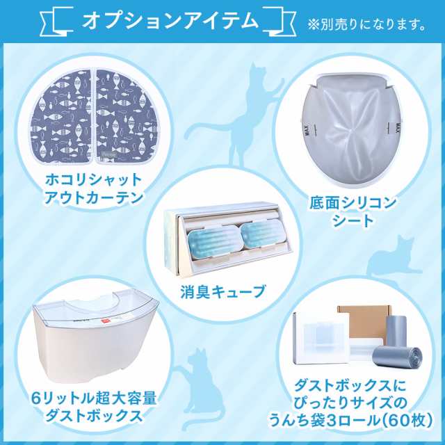 PETREE ペッツリー 猫 自動トイレ用 ダストボックスにぴったりサイズ うん