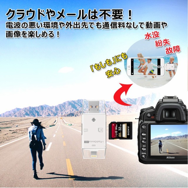 カードリーダー Iphonex 8 Android対応 Sd Tfカードリーダー トレイルカメラ用sdカードリーダー Ios11対応の通販はau Pay マーケット Luxbwell