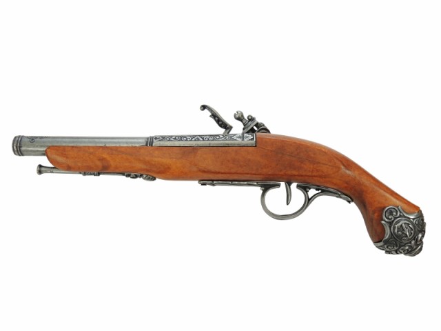 フリントロック グレー DENIX デニックス 1077/G 38cm レプリカ 銃 