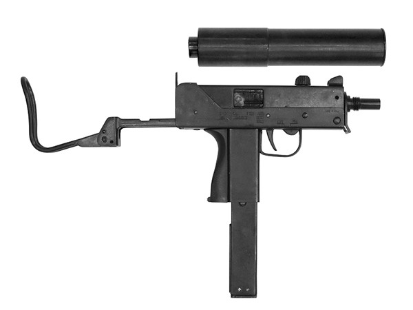 MAC-11 マシンピストル サイレンサー付 DENIX デニックス 1089 25cm