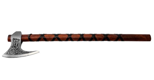 デニックス バイキングアックス レプリカ 模造刀 バイキングアックス DENIX デニックス 605 60cm ブラウン