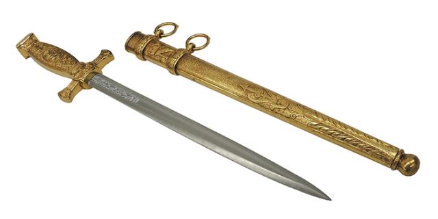 模造刀 ナポレオンダガー DENIX デニックス 4113 41cm ゴールド