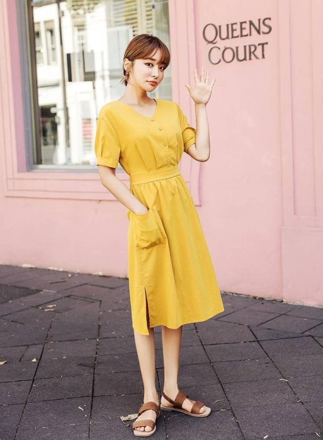 ウエストリボンベルト 夏らしい印象のミディアム丈 ワンピース Cr の通販はau Pay マーケット Crafts