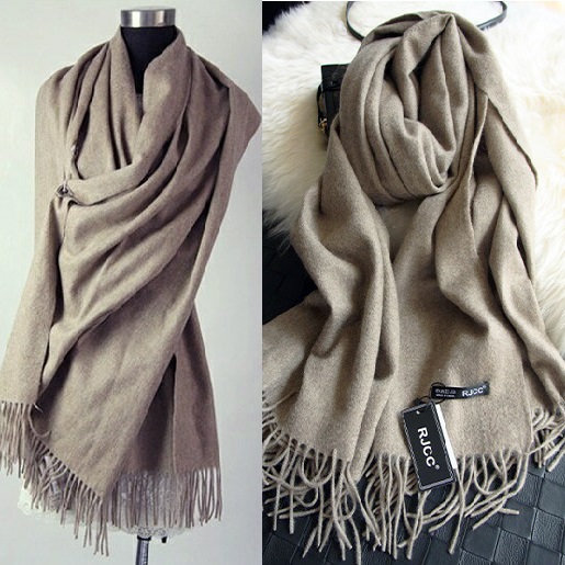 極上カシミアヤギ CASHMERE カシミヤ100%♪独特ヌメリ感 厚手大判ストール/ショール♪なり色  通勤通学 旅行 男女問わず 誕生日 プレゼント