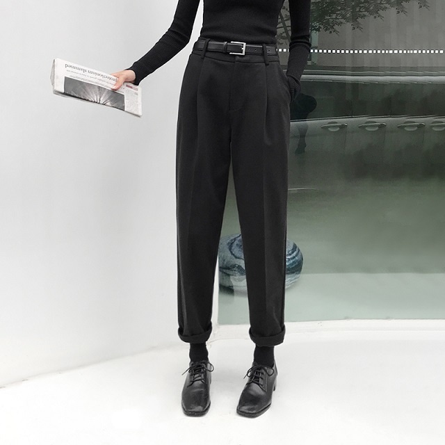 おすすめ 今季トレンド パンツ テーパードパンツ タック フルレングス ロング 無地 シンプル 着回し カジュアル ボトム オフの通販はau Pay マーケット ｈａｒｕ ｆｏｏ