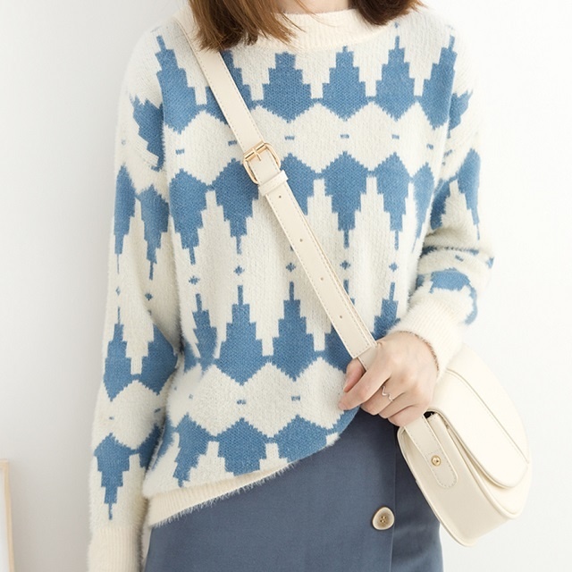 冬物 人気 ニット セーター ノルディック柄 ゆったり 女子会 デート 通学 シンプル 上品 ルーズ 普段着 Hfの通販はau Pay マーケット ｈａｒｕ ｆｏｏ