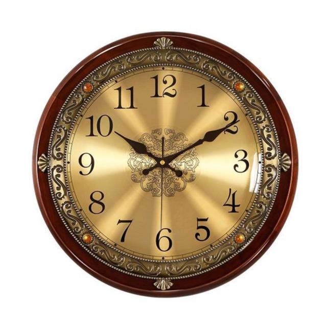 【在庫限り】壁掛け時計 木製 ロイヤル ウッドウォールクロック アラビア数字orローマ数字 40cm 重厚感 インテリア 掛時計 贈り物 新築祝い 引越し祝い 結婚祝い お誕生日祝い カフェ レストラン 店内装飾 リラックスタイム 心身 リラックス_10