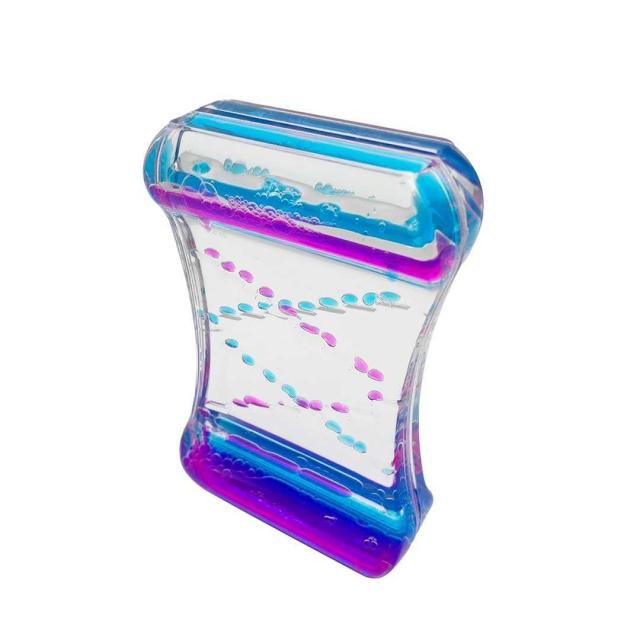 オイルタイマー 装飾 砂時計 おもちゃ 4個セット 液体 オイル おしゃれ