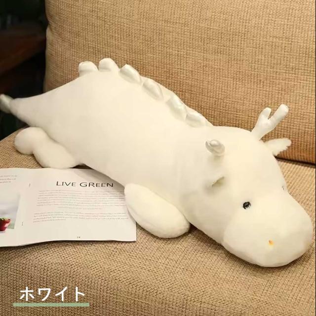 ぬいぐるみ ポップなドラゴン 140cm 2カラー 特大 抱き枕 クッション ドラゴン 干支 辰 龍 竜 動物 アニマル かわいい ユニーク チャーミング 癒し 可愛い おもちゃ 誕生日 記念日 クリスマス ギフト サプライズ プレゼント 贈り物_5