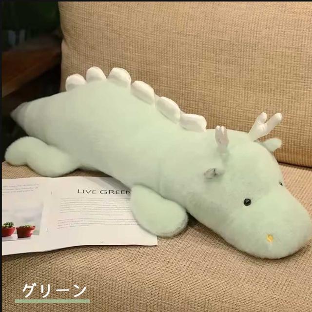 ぬいぐるみ ポップなドラゴン 140cm 2カラー 特大 抱き枕 クッション ドラゴン 干支 辰 龍 竜 動物 アニマル かわいい ユニーク チャーミング 癒し 可愛い おもちゃ 誕生日 記念日 クリスマス ギフト サプライズ プレゼント 贈り物_6