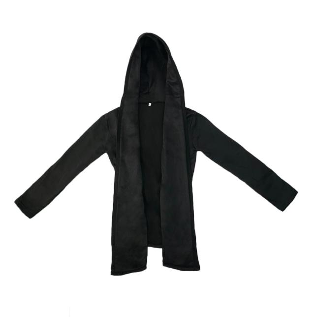 ハロウィン アサシン PUレザー ノースリーブ フード付き エルフ ヨーロッパ 中世 ルネッサンス 男女兼用 ファンタジー 演劇 新劇 コスプレ衣装