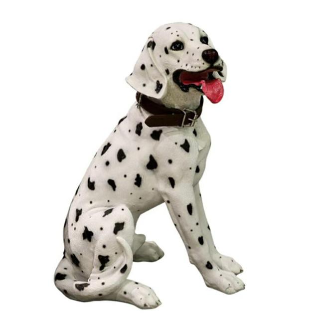 テーブル 置物 ダルメシアン 犬 サイドテーブル 高さ53cm インテリア