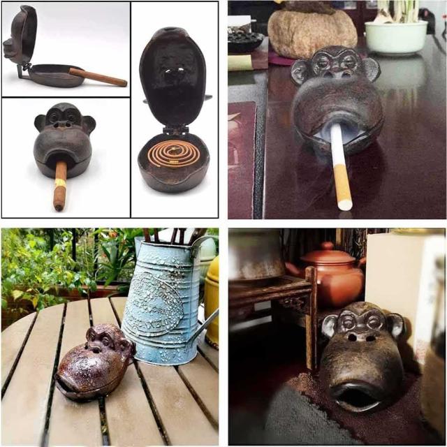 フッチェンロイター　フィギュリン　猿　サル　チンパンジー　陶磁器　ヴィンテージ フッチェンロイター フィギュリン 猿 サル チンパンジー 陶磁器