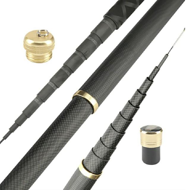 【毛鉤セットの特典付き】 ロッド 限度 カーボン 9.1m 渓流竿 万能ロッド 先調子 釣竿 竿 釣り 海釣り 河川 湖畔 堤防 レジャー フィッシング 釣具 趣味 川魚 ヤマメ イワナ イトウ ニジマス 主導権 マス 鱒 トラウト フィッシングロッド 釣り竿