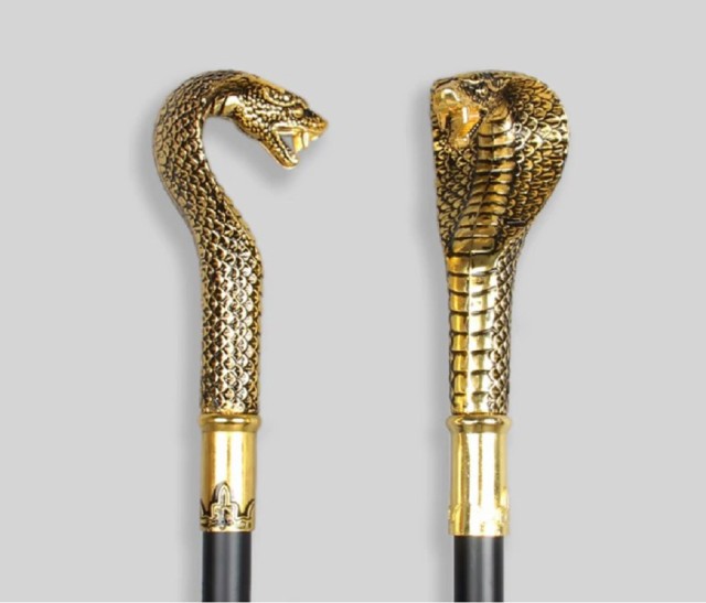 杖 コブラ キングコブラ スネーク SNAKE 蛇 ヘビ 毒蛇 小道具