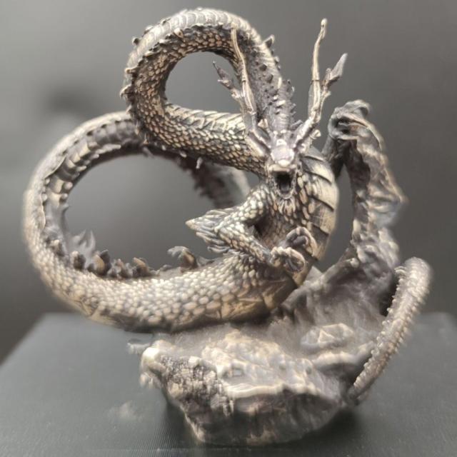 在庫限り】風水 龍 ゴールドドラゴンorブラックドラゴン ーVer2ー 金属 