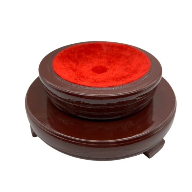 翡翠石 球体置物 木製台座付き 20cm 訳あり 小キズあり 水晶球 特大