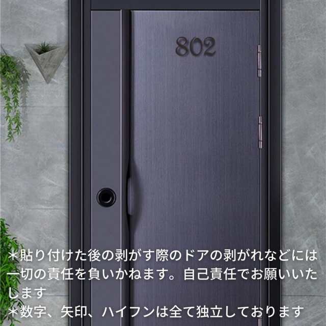 部屋番号プレート ホテル ルームナンバー 番地プレート 選べる3カラー 12種類 切文字 数字 部屋番 番号 ナンバー ロッカー hotel 室名  宅の通販はau PAY マーケット - AiO JAPAN株式会社 | au PAY マーケット－通販サイト