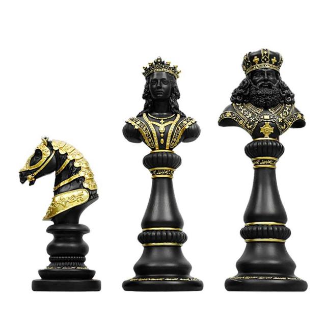 トルコ製 チェス 駒 アンティーク調インテリア 期間限定 トルコ製 チェス 駒セット アンティーク調インテリア A059594