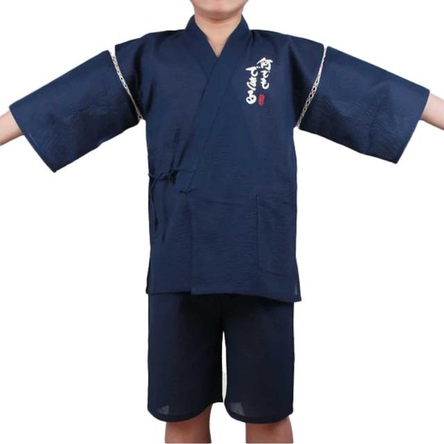 メンズ 甚平 上下セット 和の心 日本男児スタイル 三種類 M L XL 夏 男