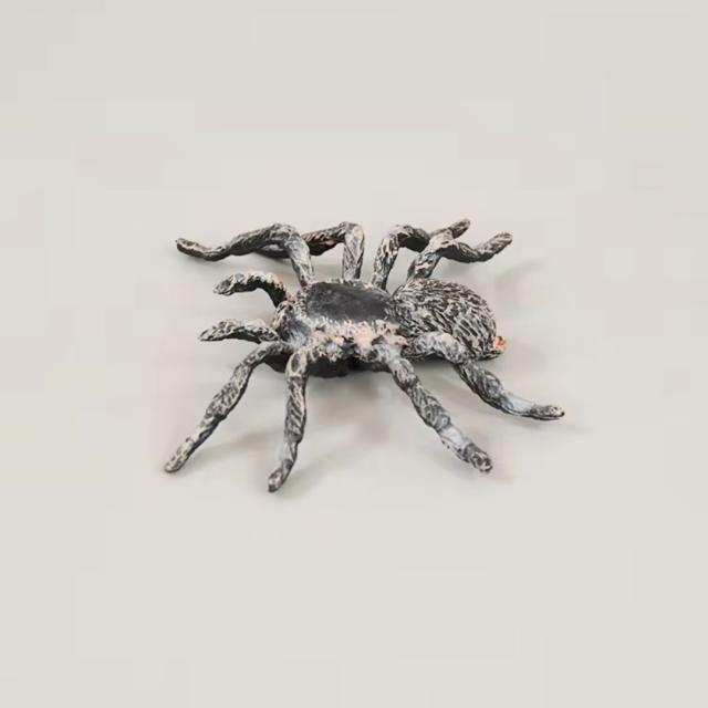 普通郵便発送】 ハロウィン装飾 リアルスパイダー 置物 蜘蛛 1個 玩具