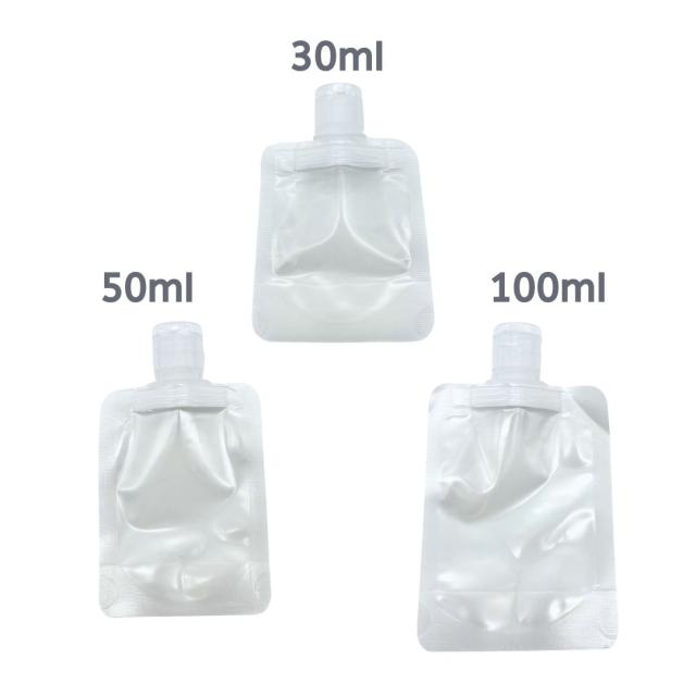 トラベルボトル 液体個包装 容器 30ml 50ml 100ml ボトル3種セット 1 