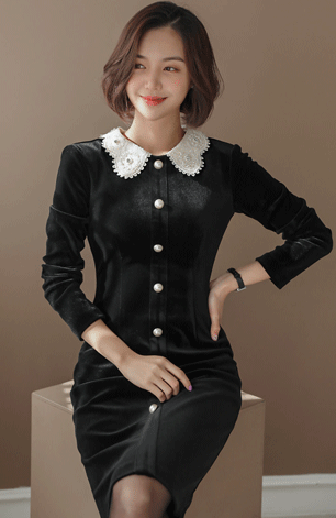 襟付き ワンピース フォーマル ワンピ ドレス ミニドレス パーティドレス きれいめ かわいい の通販はau Pay マーケット ルナジー Luna G