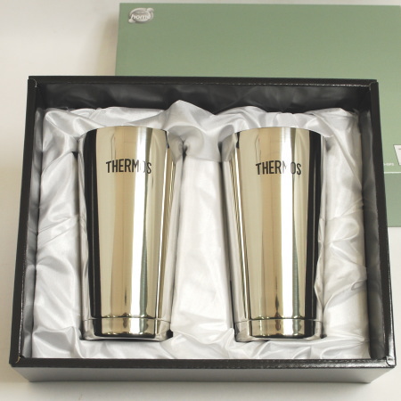 沖縄は送料10円 Jmo Gp2 サーモス真空断熱タンブラー400ml 2個入ギフトセット ステンレスミラー仕上げ 父の日ギフトの通販はau Pay マーケット キッチンクレインズ