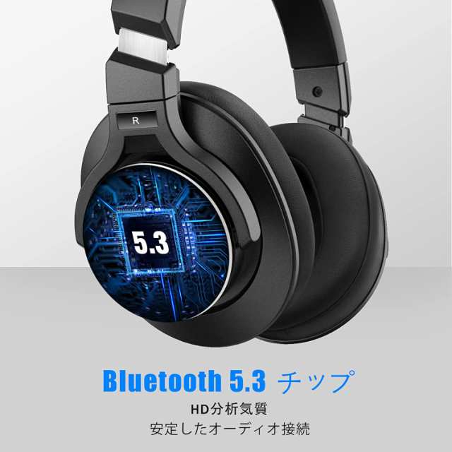 ヘッドホンノイズキャンセリング ワイヤレス Bluetooth ブルートゥース