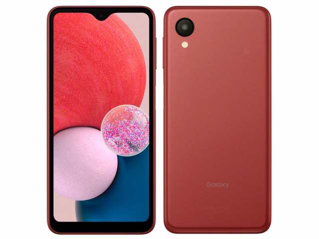 新品 未使用品 白ロム」SIMフリー Galaxy A23 5G SCG18 Red